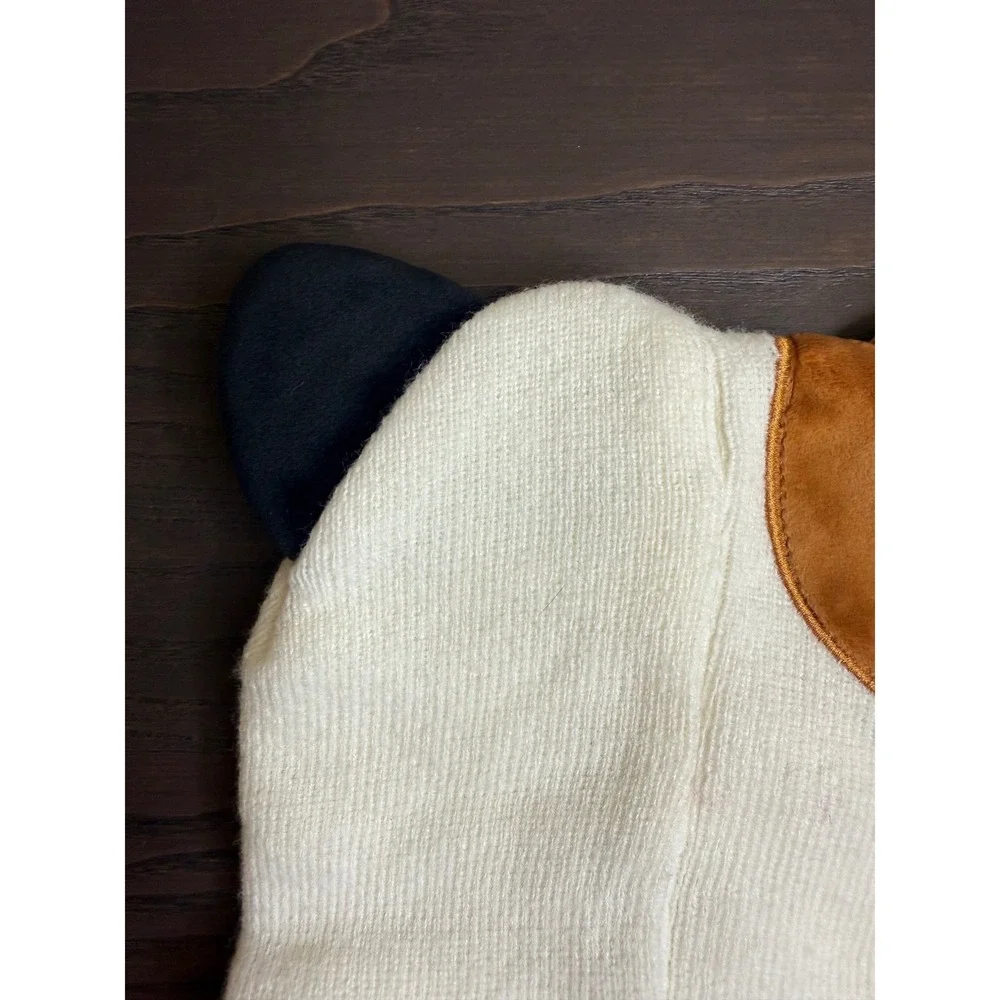 Squishmallows Cam the Cat Beanie Hat Cream‎ Calico Knit Winter Cap Kids One Size